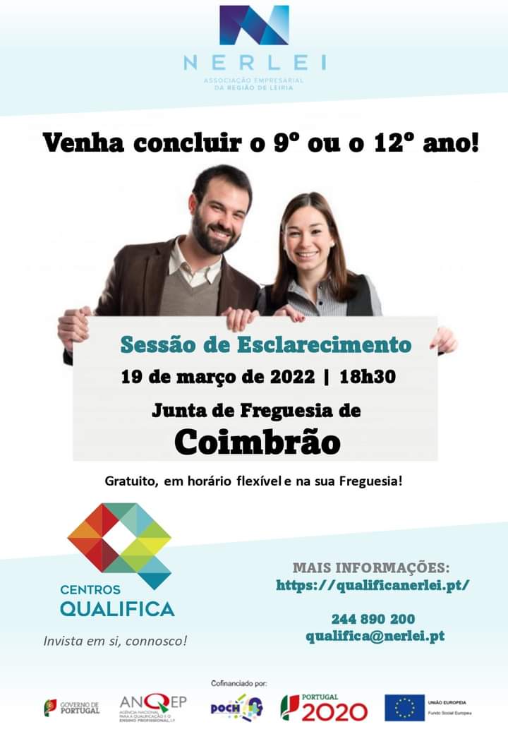 Imagem Sessão de esclarecimento: Venha concluir o 9º ou 12º ano